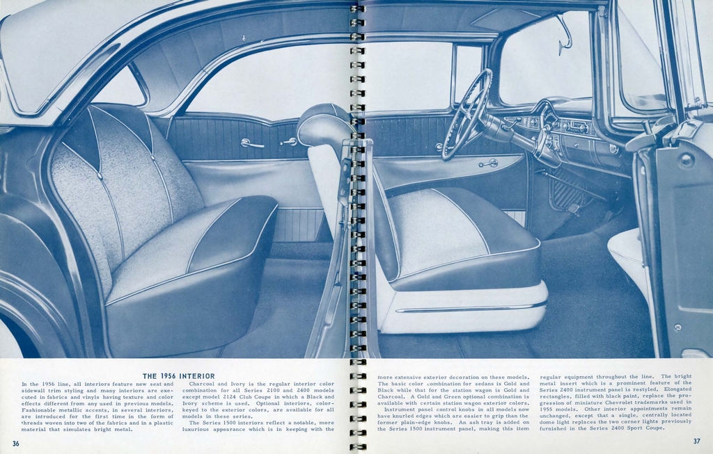 1956 Chevrolet Engineering Features Brochure Page 58